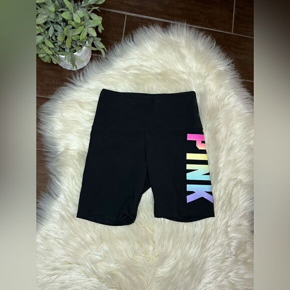 Victoria’s Secret Pink high waist 6” bike shorts sz XS - Picture 2 of 8